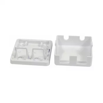 Synergy 21 scatola modulo Keystone a parete per 2x modulo TP bianco puro