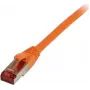 SYNERGY21 Cavo Patch RJ45 - CAT6 250MHz - 10m Arancione - S/FTP (S-STP) - TPE/LSZH (Superflex)