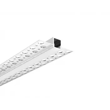 Synergy 21 Profilo a U LED 200cm ALU068-R Profilo per Cartongesso