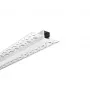 Synergy 21 Profilo a U LED 200cm ALU068-R Profilo per Cartongesso
