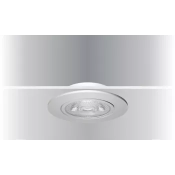 Synergy 21 Helios Faretto LED da incasso a soffitto bianco rotondo orientabile bianco caldo
