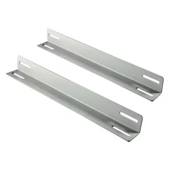 ALLNET ALL-S0002111 Guide a L per armadio da 19 pollici, 550 mm, grigio chiaro, 1 paio