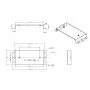 Supporto a parete ALLNET per stazione DECT bintec elmeg, bianco (WM-BINTEC)