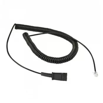 ALLNET Plusonic cavo adattatore per cuffie Plantronics QD su RJ9 nero 0,6m (100-002-PA)