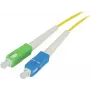 SYNERGY21 cavo patch in fibra ottica 5m SC/SC APC OS2 G.657.A2 9/125µm simplex LSZH 2mm