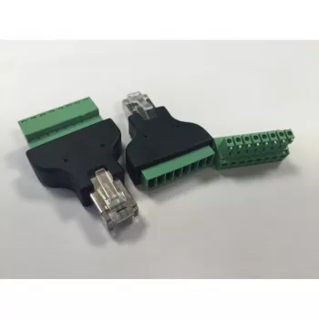ALLNET connettore maschio STT-RJ45 RJ45 non schermato Cat.6 assemblabile sul campo per KEFA Phoenix