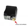 Synergy 21 contenitore per moduli Keystone da parete IP66 con foro per lucchetto, grigio chiaro (RAL 7035) - S216381
