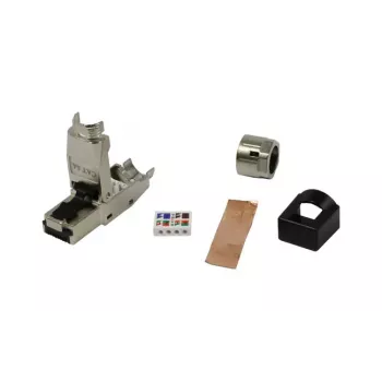 Synergy 21 connettore maschio TP RJ45 CAT6A terminabile sul campo senza attrezzi corto - rete