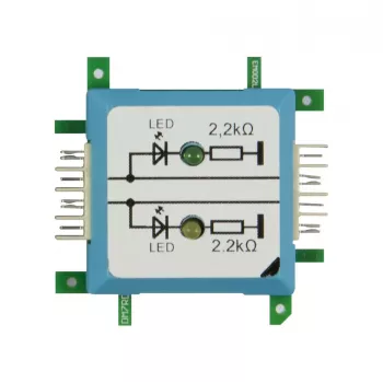 ALLNET BrickRknowledge modulo LED doppio verde giallo catodo comune
