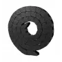 ALLNET 4duino Catena portacavi 3D 10mm x 10mm dimensioni interne, 1m, nero, chiusura rapida (ALLTow12mm)