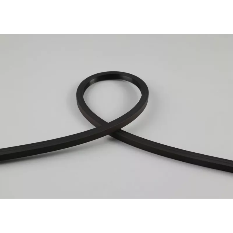 SYNERGY21 Striscia LED Flex NEON nera per pannelli acustici bianco super caldo IP20 5m