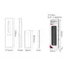Miboxer Synergy 21 telecomando LED 2,4GHz Dual White CCT+ dimmer (C3-W)
