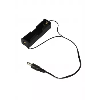 ALLNET batteria 1 pz. per batteria ricaricabile Li-Ion 18650 con connettore maschio 5,1x2,1 mm