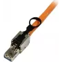 Synergy 21 CAT6A connettore maschio TP RJ45 da campo, senza attrezzi, schermato, blocco Push/Pull
