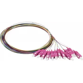 Synergy 21 S215524 pigtail fibra ottica SC OM4 2m confezione da 12 colorati