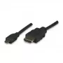 Cavo HDMI a Micro HDMI ALLNET 1m 4K/60Hz nero (ALL-HDMI-Micro-1m)