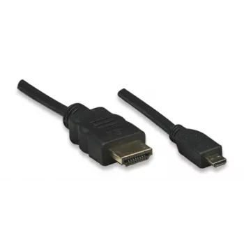 Cavo HDMI a Micro HDMI ALLNET 1m 4K/60Hz nero (ALL-HDMI-Micro-1m)