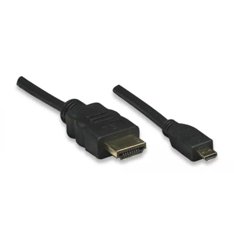 Cavo HDMI a Micro HDMI ALLNET 1m 4K/60Hz nero (ALL-HDMI-Micro-1m)