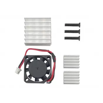Set dissipatore ALLNET Rock Pi 4C+ (Rock4C+Heat-Set) - kit di raffreddamento passivo per Radxa Rock Pi 4C Plus