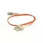 Cavo patch in fibra ottica SYNERGY21 0,5m OM2 LC-SC duplex arancione