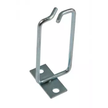 ALLNET ALL-S0001003 Staffa singola per cavi da 19 pollici L40xP80mm, esterna, aperta frontalmente