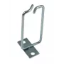 ALLNET ALL-S0001003 Staffa singola per cavi da 19 pollici L40xP80mm, esterna, aperta frontalmente