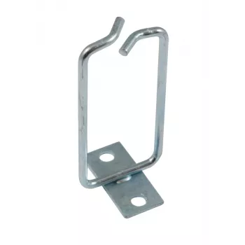 ALLNET ALL-S0001004 Staffa singola per cavi da 19 pollici L40xP80mm, centrale, aperta frontalmente