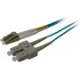 Synergy 21 Cavo patch in fibra ottica duplex OM3 LC-SC 10m - acqua
