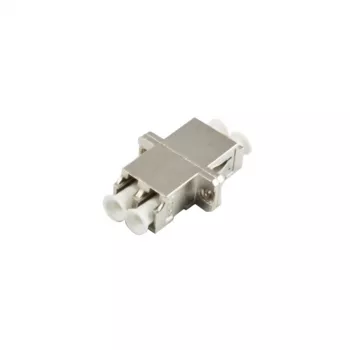 Synergy 21 S215422 Adattatore in fibra LC duplex - metallico - multimodale OM3/OM4 - 1 pezzo