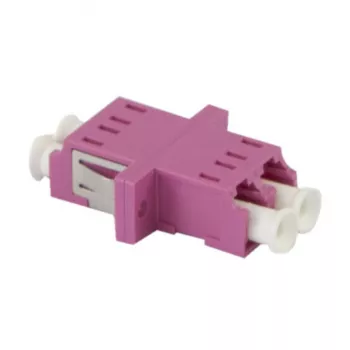 Synergy 21 S215424 Accoppiatore in fibra ottica LC/LC Duplex, OM4 multimodale, viola