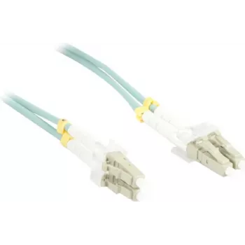 SYNERGY21 Cavo patch in fibra ottica 15m OM3 LC-SC duplex LSZH blu