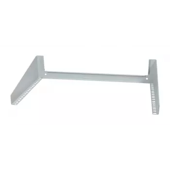 ALLNET Serie SMW Armadio a parete 19 pollici 4U profondità 276mm grigio chiaro (RAL 7035) con porta in vetro di sicurezza