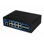 ALLNET ALL-SGI8112PM-BT Switch Ethernet Gigabit PoE++ Industrial Full Managed Layer2+, 12 porte, 8x PoE++ (budget 240W)