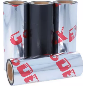 GODEX C.ITOH Godex Nastro trasferimento termico cera/resina nero 110mm x 300m anima 1 pollice