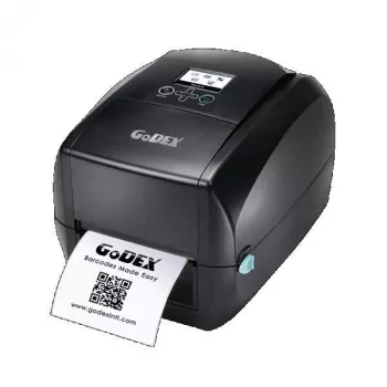 GODEX RT730i Pro stampante di etichette a trasferimento termico e termica diretta, 300 dpi, 5 ips, USB, RS-232, Ethernet