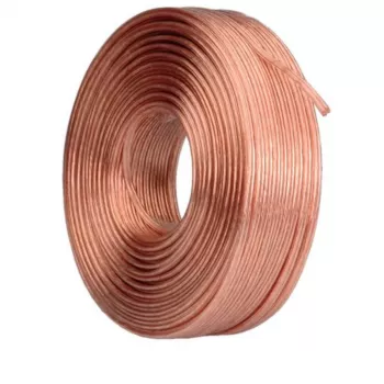 VALUE Secomp VALUE cavo per altoparlanti 100 m - conduttori nudi su conduttori nudi - 2x0,75 mm² - trasparente