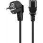 Goobay NK 101 S cavo di alimentazione 2m nero