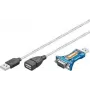 GOOBAY Pro convertitore USB seriale RS232 mini trasparente