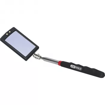 KS Tools Specchio di ispezione flessibile con illuminazione LED