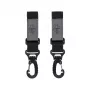 Lassig Casual Label ganci universali per passeggino set da 2 nero LHO01