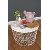 Lassig About Friends Chinchilla Set da 2 pezzi: portapranzo + borraccia Tritan 460 ml