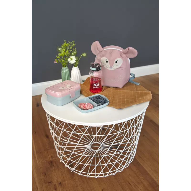 Lassig About Friends Chinchilla Set da 2 pezzi: portapranzo + borraccia Tritan 460 ml