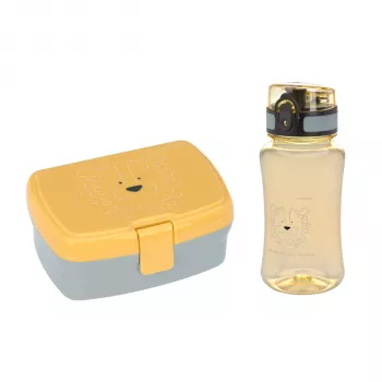 Lassig About Friends Lew Set da 2 pezzi: portapranzo + borraccia Tritan 460 ml