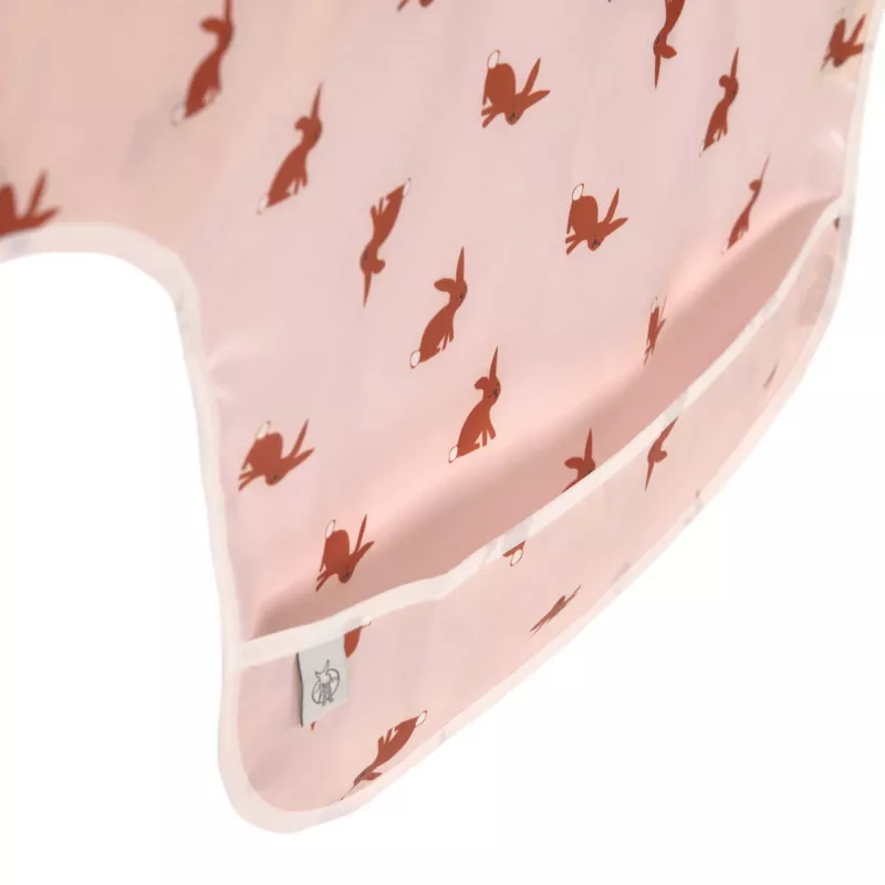 Lassig Little Forest Bunny Set bavaglino a maniche lunghe 6m+