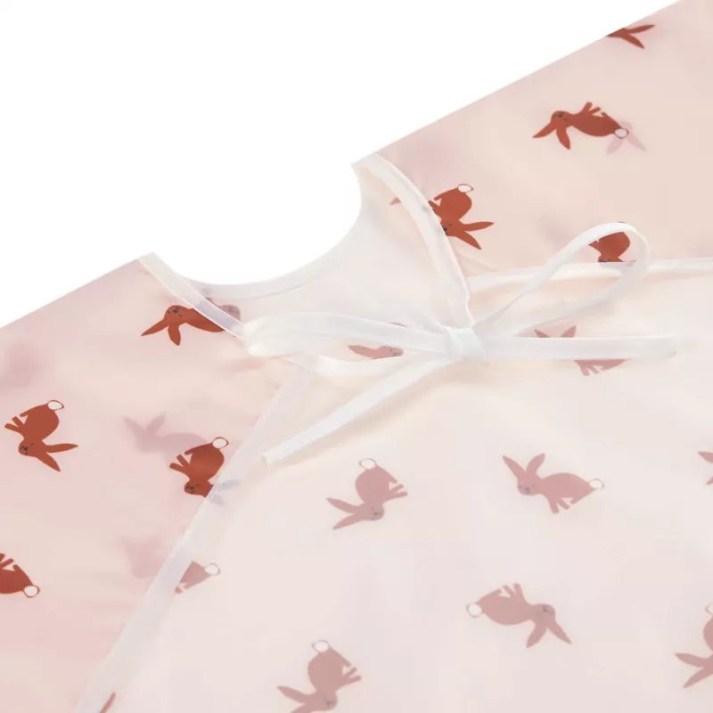 Lassig Little Forest Bunny Set bavaglino a maniche lunghe 6m+