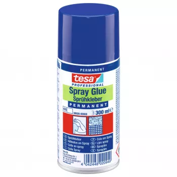 TESA Colla spray permanente 300 ml Trasparente