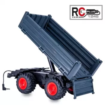 Jamara rimorchio ribaltabile antracite per trattore RC MB-trac 1000 1:24S (423265)