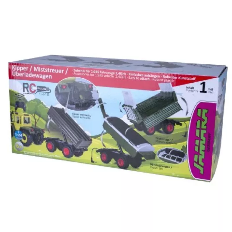 Jamara carro overload verde per trattore RC MB-trac 1000 1:24S (423268)