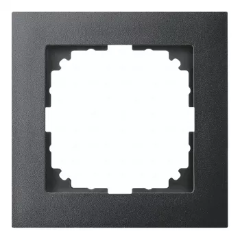 Merten cornice M-Pure 1 modulo, nero opaco, MEG4010-3603