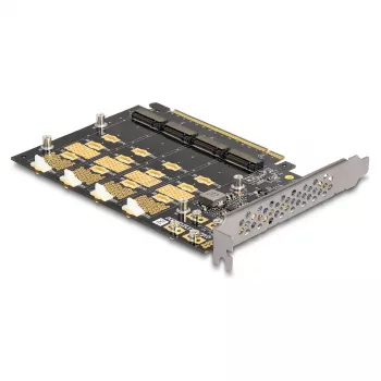 Clip in plastica Delock per SSD M.2 / modulo, 4 pezzi